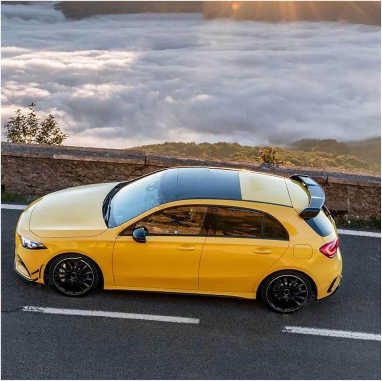 Spoiler for Mercedes Benz A35 A45 AMG W177 Rear Roof Boot Trunk Spoiler Wing Tail Lip A180 A200 A220 A250 A260 2019–2022 - Auto Part Pro Switzerland
