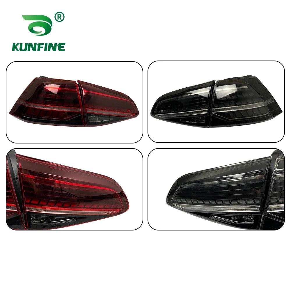 Pair Of Car Tail Light Assembly For Volkswagen VW Golf 7 mk7 Golf 7.5 mk7.5 2013 2014 - 2020 LED Brake - Auto Part Pro Switzerland