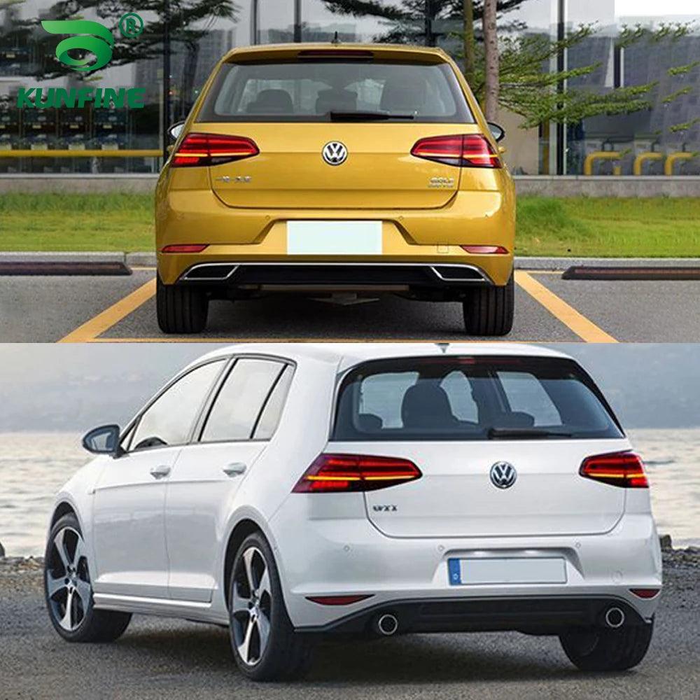 Pair Of Car Tail Light Assembly For Volkswagen VW Golf 7 mk7 Golf 7.5 mk7.5 2013 2014 - 2020 LED Brake - Auto Part Pro Switzerland