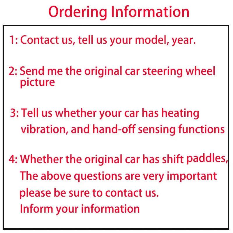 HYC For BMW F10 F30 F20 F21 F16 F18 M5 M8 M1 M3 Blue Fragment Forged Carbon Fiber White Perforated Leather Steering Wheel - Auto Part Pro Switzerland