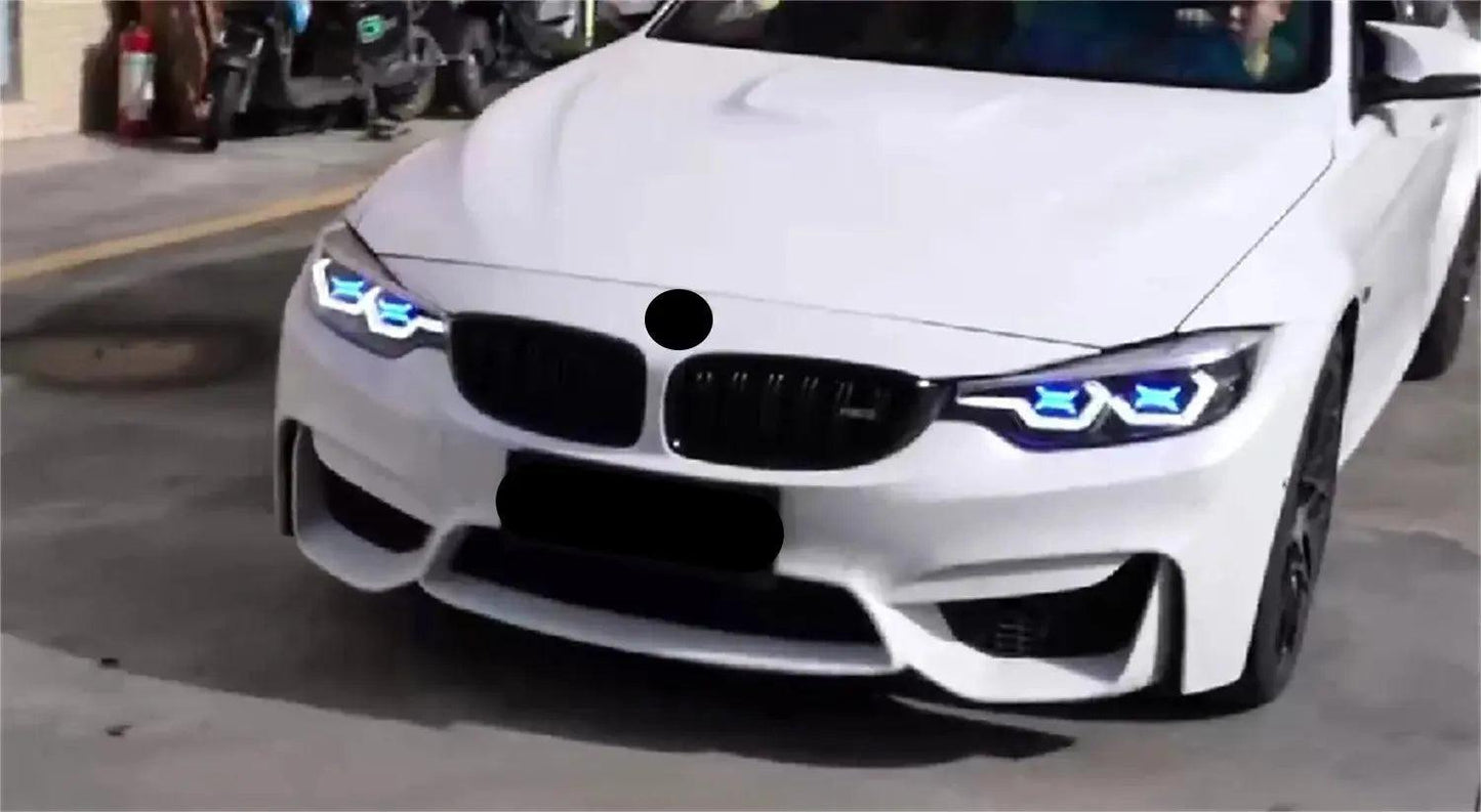 Car Led Headlight for BMW M3 M4 F80 F82 OSS Daytime Running DRL headlamp Low High Beam - Auto Part Pro Switzerland