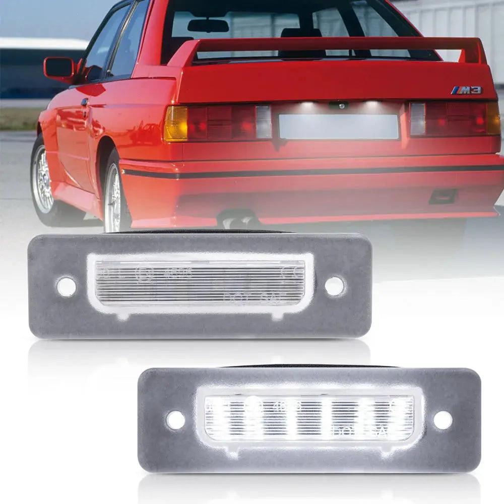 2pcs Canbus Led License Number Plate Light for BMW E30 1981-1994 E12 E28 E24 E23 M1 E26 Z1 Roadster Car Tail Light Accessories - Auto Part Pro Switzerland