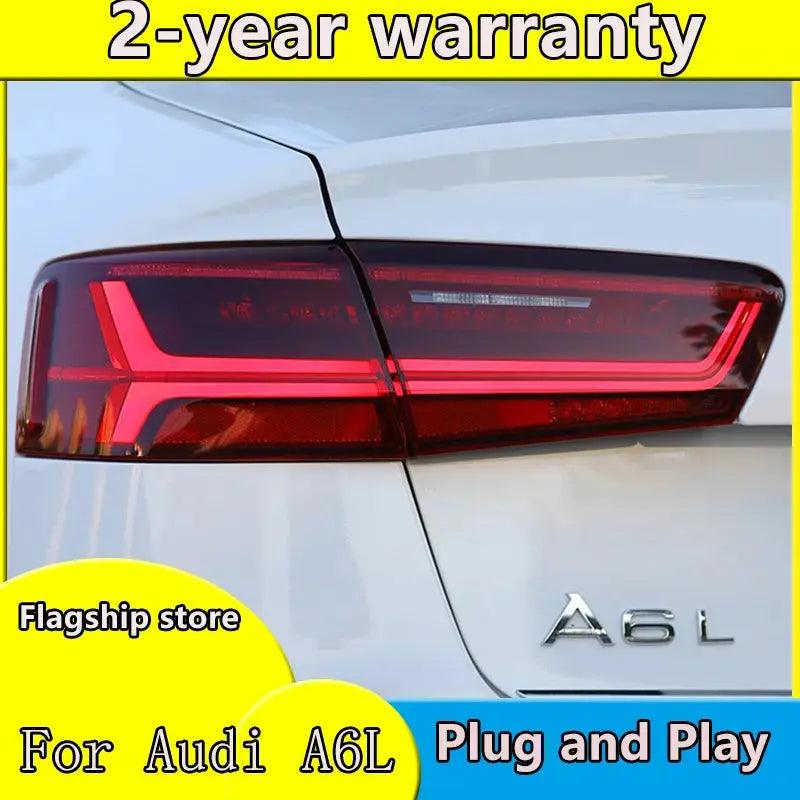 Car Styling case for Audi A6L A6 2012-2016 taillights Audi A6 Tatilights LED Tail Light LED Rear Lamp Certa taillight Automobile - Auto Part Pro Switzerland