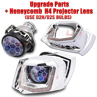 With Etching H4 Lens