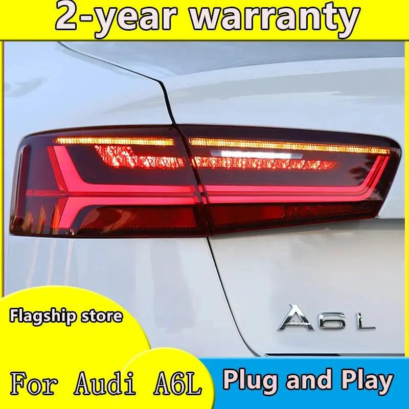 Car Styling case for Audi A6L A6 2012-2016 taillights Audi A6 Tatilights LED Tail Light LED Rear Lamp Certa taillight Automobile - Auto Part Pro Switzerland