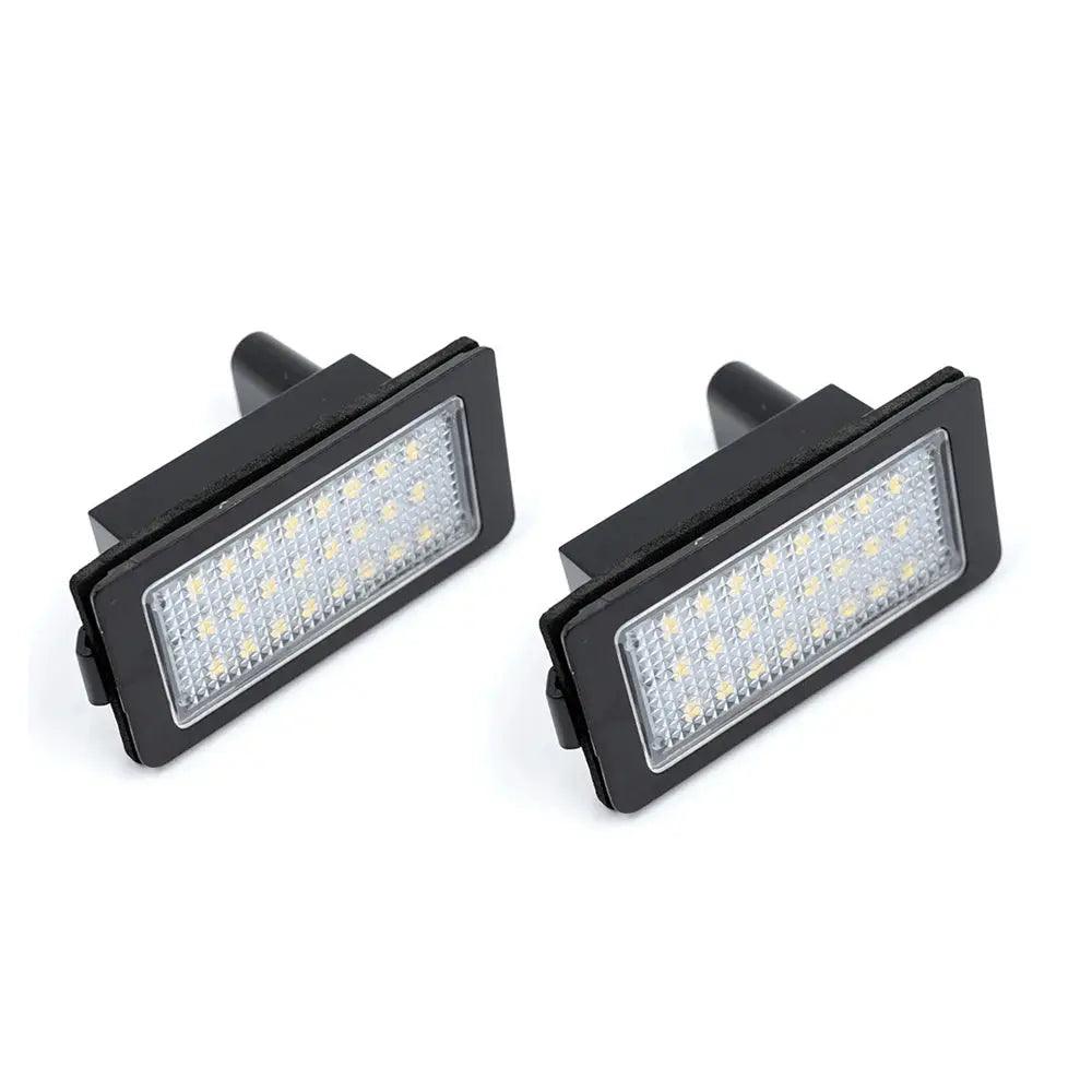 2Pcs LED License Plate Light For BMW 7-Series E38 728i 730i 730d 740i 740d 740iL 750i 750iL 1995-2001 White Number Plate Lamp - Auto Part Pro Switzerland