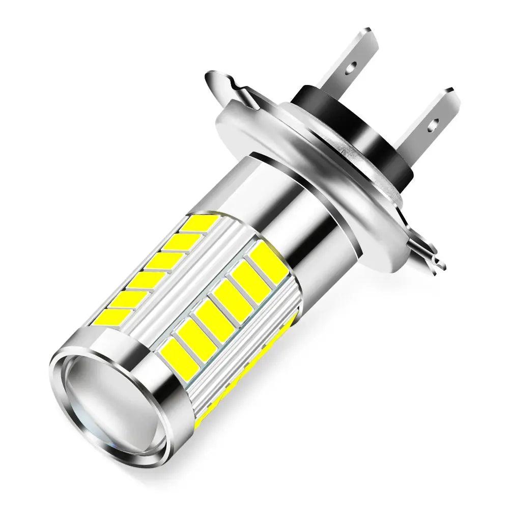 2pcs H7 100W 12V White Car Headlights for Audi A3 8L 8P A4 B6 B7 B8 A6 C5 C6 4F RS3 Q3 Q7 TT - Auto Part Pro Switzerland