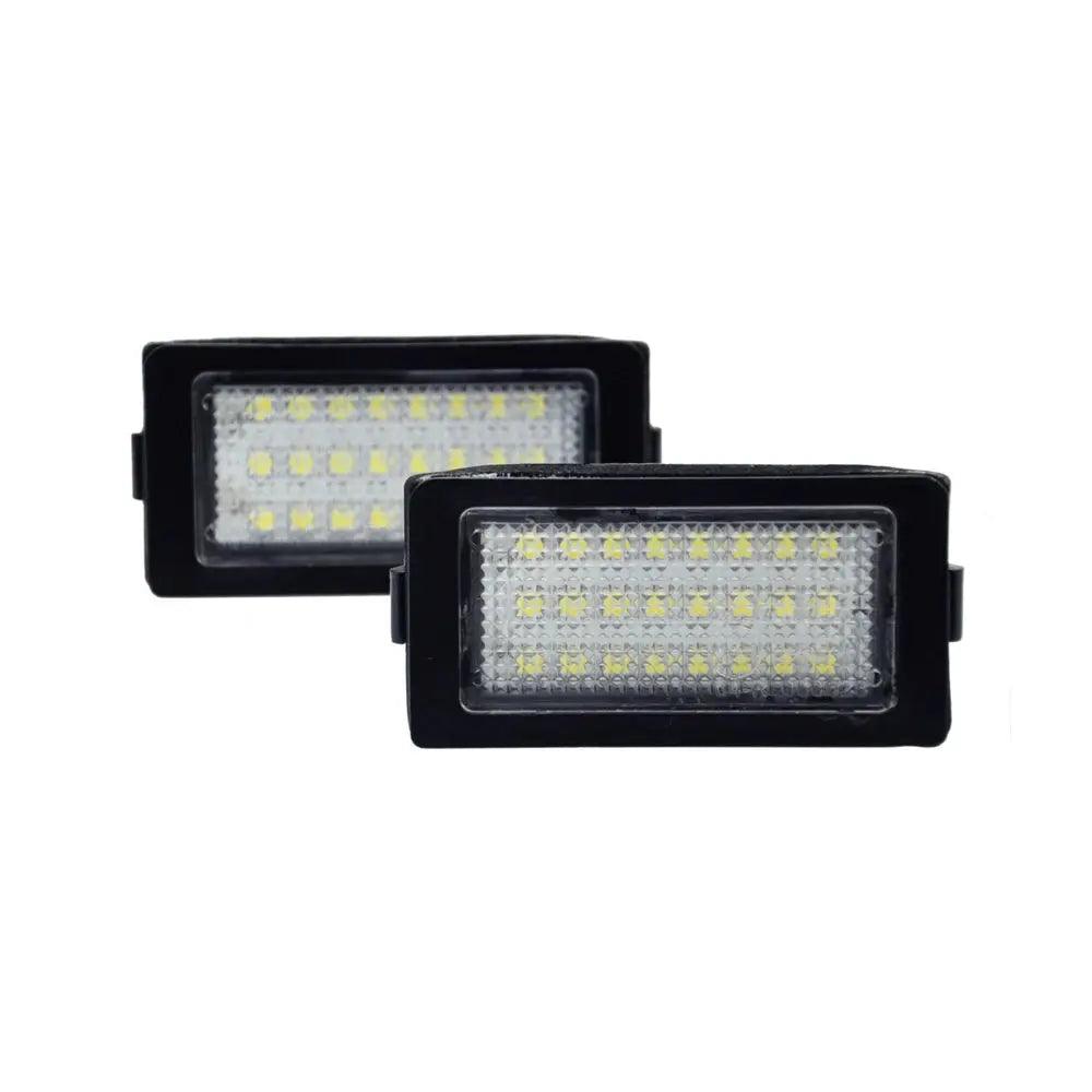 2Pcs LED License Plate Light For BMW 7-Series E38 728i 730i 730d 740i 740d 740iL 750i 750iL 1995-2001 White Number Plate Lamp - Auto Part Pro Switzerland