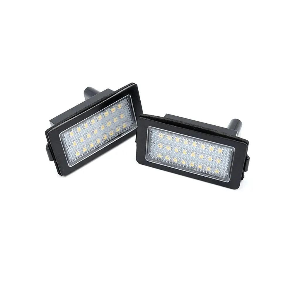 2Pcs LED License Plate Light For BMW 7-Series E38 728i 730i 730d 740i 740d 740iL 750i 750iL 1995-2001 White Number Plate Lamp - Auto Part Pro Switzerland