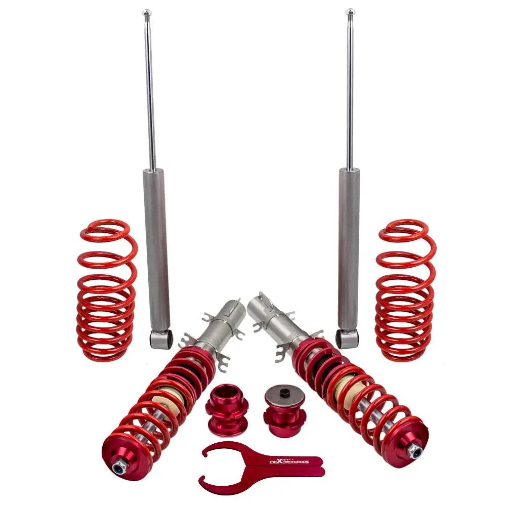 For VW Golf MKIV MK4 1J1 Seat Leon 1M1 1.8T 1.9 TDi 2.3V5 Suspension Lowering Shock Struts Suspension Shock Springs - Auto Part Pro Switzerland