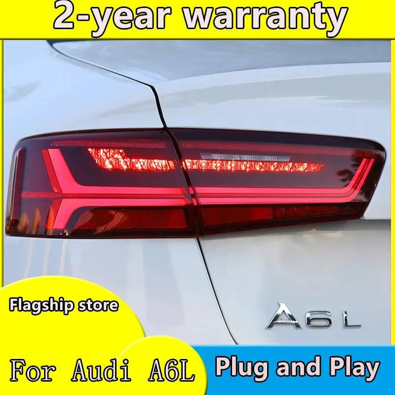 Car Styling case for Audi A6L A6 2012-2016 taillights Audi A6 Tatilights LED Tail Light LED Rear Lamp Certa taillight Automobile - Auto Part Pro Switzerland