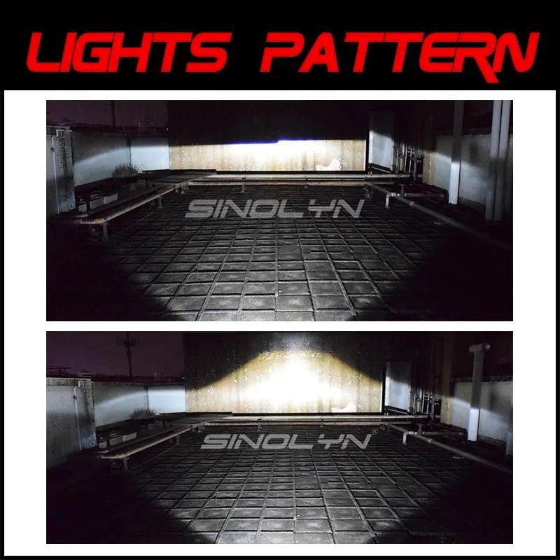 Sinolyn Upgrade Kit For VW Polo 6C 2014 Halogen Headlights U Led DRL D2S D2H Bi Xenon Projector Lenses Turn Signal For Hella 3R - Auto Part Pro Switzerland