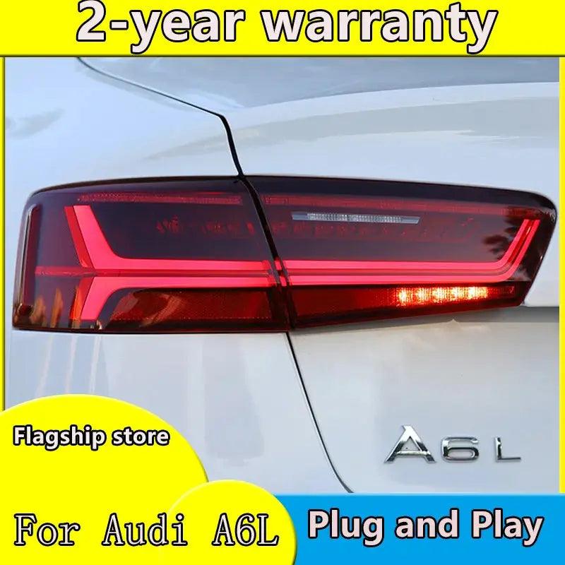 Car Styling case for Audi A6L A6 2012-2016 taillights Audi A6 Tatilights LED Tail Light LED Rear Lamp Certa taillight Automobile - Auto Part Pro Switzerland