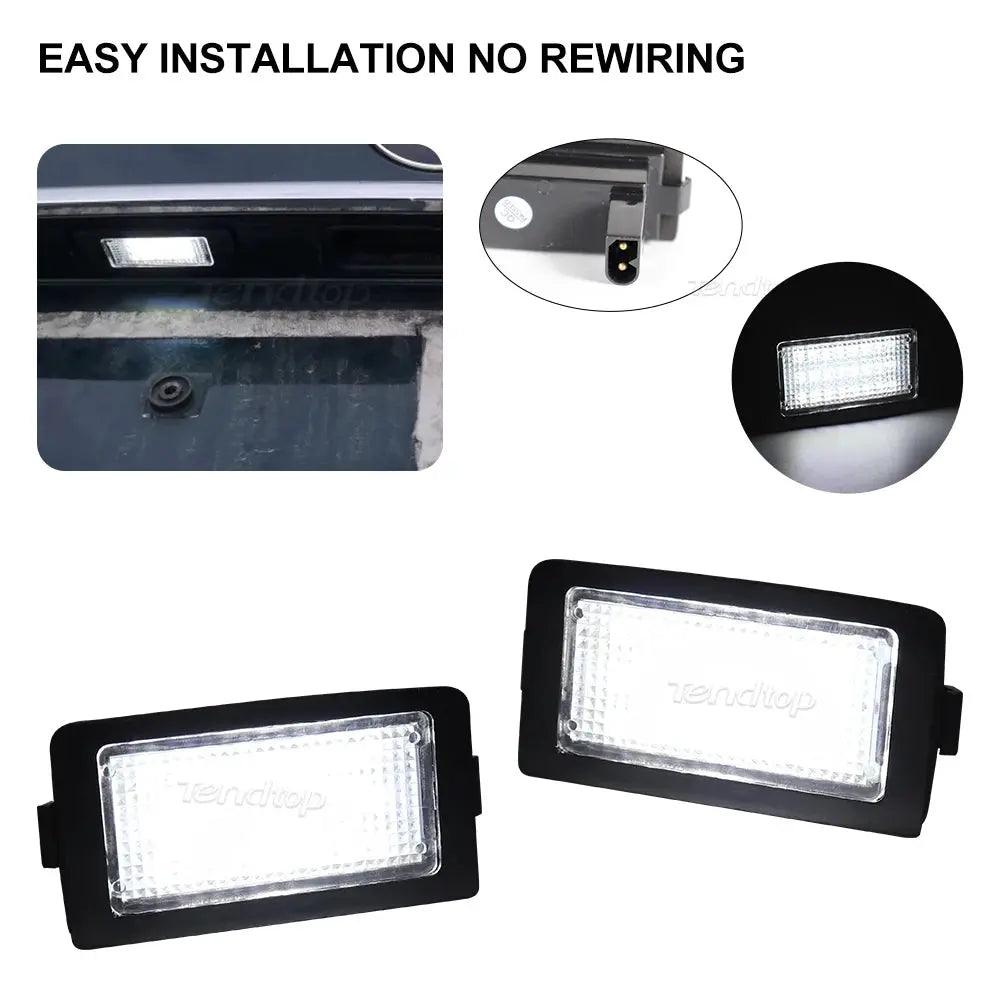 LED Bulbs CANBUS License Plate Light Number Lamp LED Light For BMW E38 7 Series 728i 730i 730d 740i 740d 740iL - Auto Part Pro Switzerland