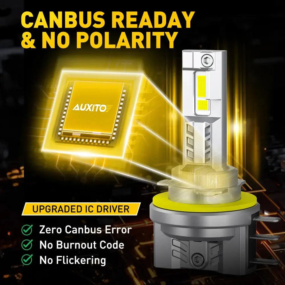 30000LM 60W H15 LED Headlight Canbus Bulb High Low Beam for VW golf 7 MK6 Skoda BMW Mercedes Ford Mazda CX5 H15 LED DRL - Auto Part Pro Switzerland