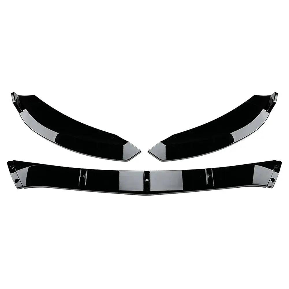 3Pcs Car Front Bumper Lip Splitter Spoiler Body Kit For Mercedes Benz C Class W205 C180 C200 C260 AMG 2015 2016 2017 2018 - Auto Part Pro Switzerland