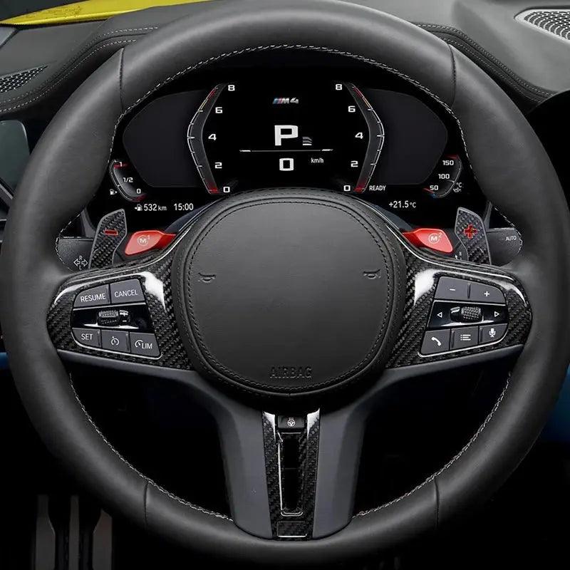 ARDOX Carbon Fiber Paddle Shifter Gear Shift Shifter For BMW F30 F31 F32 F10 F20 F15 F16 G30 G20 Steering Wheel Extension Accessories - Auto Part Pro Switzerland