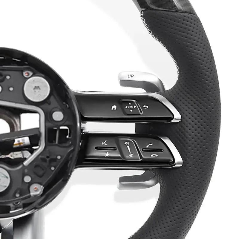Car Carbon Fibre Steering Wheel For Mercedes Benz AMG A-Class C-Class E-Class W204 W205 W212 W213 W221 W222 E63 E63S E63 S63 C63 - Auto Part Pro Switzerland