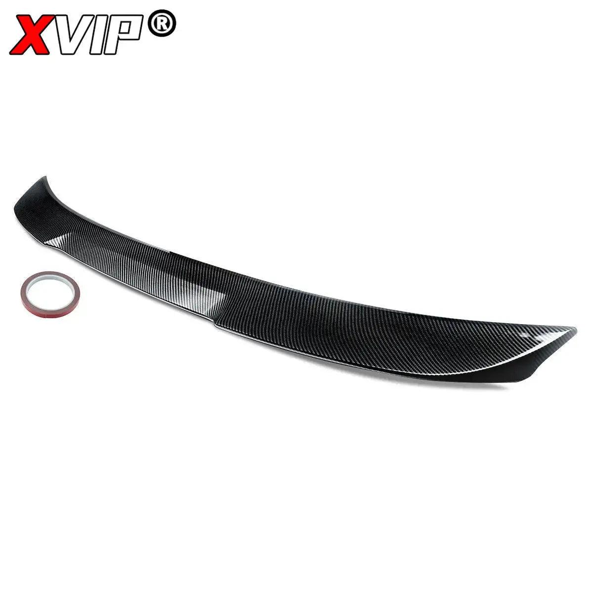 XVIP Sedan M4 Style Roof Spoiler Fit For BMW 5 Series E60 4-Dr 2004-2009 Fiber Look Tuning Wing Tail Exterior Parts Modification - Auto Part Pro Switzerland