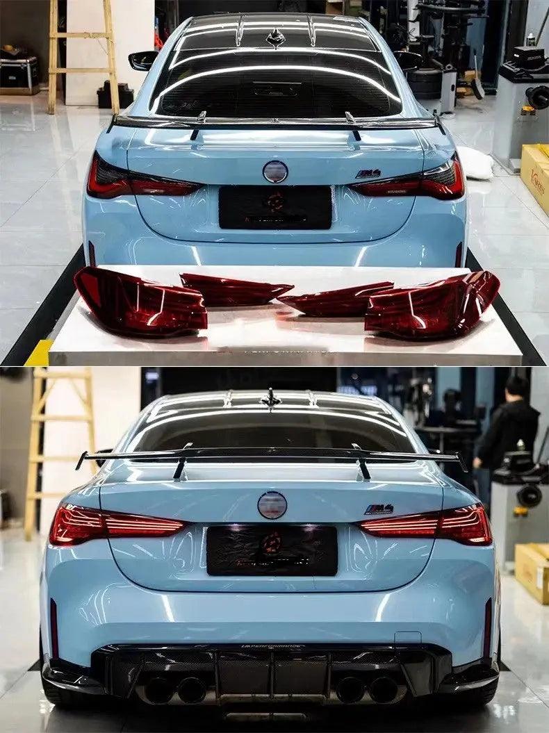 Taillight Assembly LED Dynamic Tail Light For 2020 2021 2022-2023 BMW 4 Series G22 G23 G26 G82 M4 CSL brake light,backup light - Auto Part Pro Switzerland
