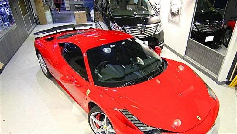 For Ferrari 458 Italian Spider Upgrade GT style carbon fiber Rear Spoiler Wing - Auto Part Pro Switzerland