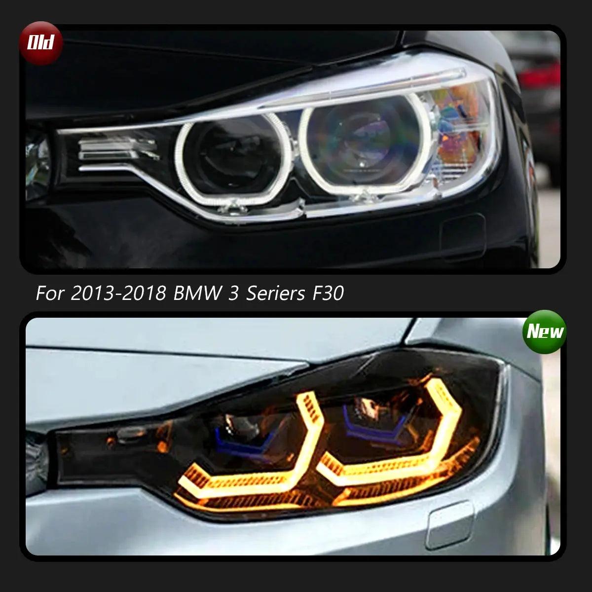 Car Lights For BMW 3 Series 2015-2018 F30 Headlight LED Projetor head Lamp Daytime Running Light Automotive Accessories - Auto Part Pro Switzerland