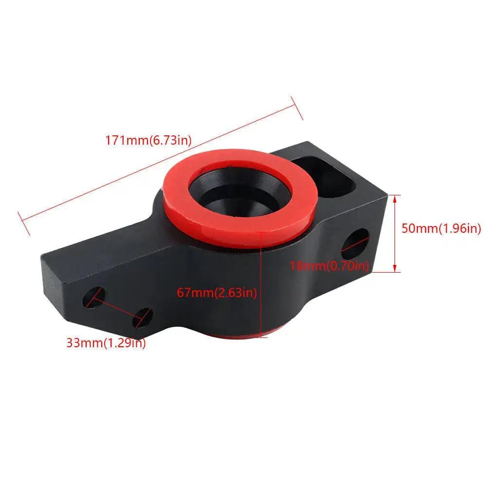 2x Front Lower Suspension Control Arm Bushing Black for Audi A3 VW Golf Jetta 1K0199231J 1K0199232J 1K0199231K - Auto Part Pro Switzerland