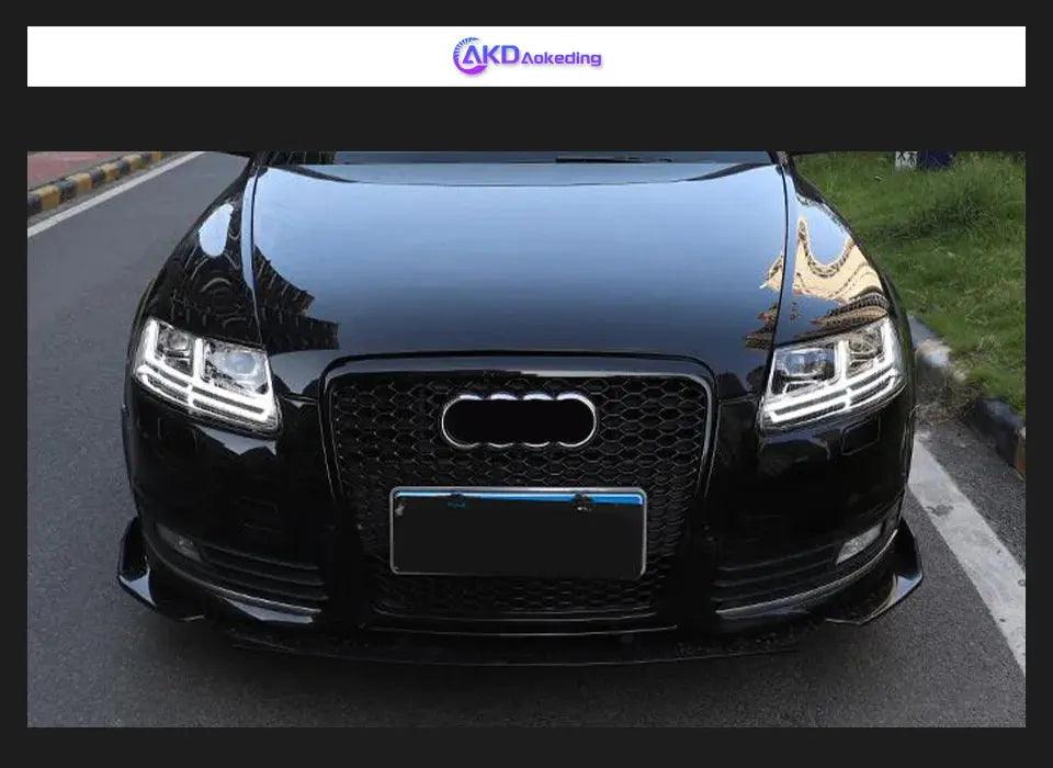 Car Styling for Audi A6 Headlights 2005-2011 A6 C5 C6 LED Headlight Dynamic Signal Animation DRL Bi Xenon Auto Accessories - Auto Part Pro Switzerland