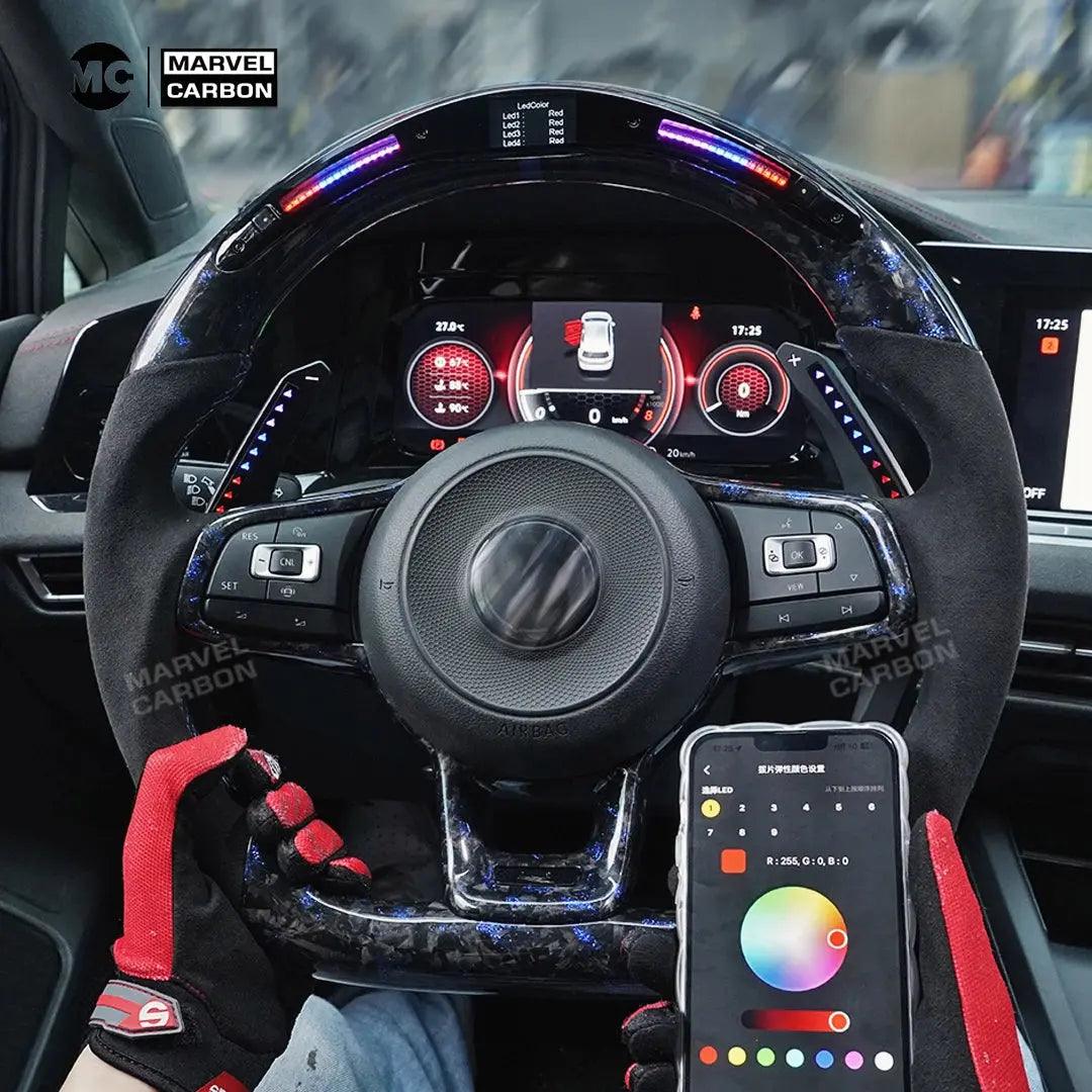 TDD Smart LED Paddle Shifter Model Smart ONE for VW GTI GOLF MK7 MK7.5 - Auto Part Pro Switzerland