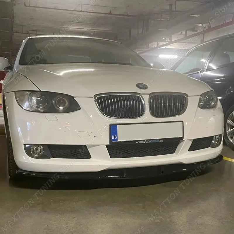 Car Front Bumper Lip Splitter Spoiler Tuning For BMW E92 E93 2005-2013 Luxury Version Pre-Lci Diffuser Body Kit ABS Accessories - Auto Part Pro Switzerland