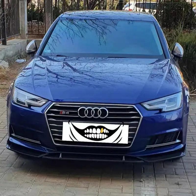 Audi A4 S4 B9 2017-2019 Front Bumper Lip Spoiler BodyKit - Auto Part Pro Switzerland