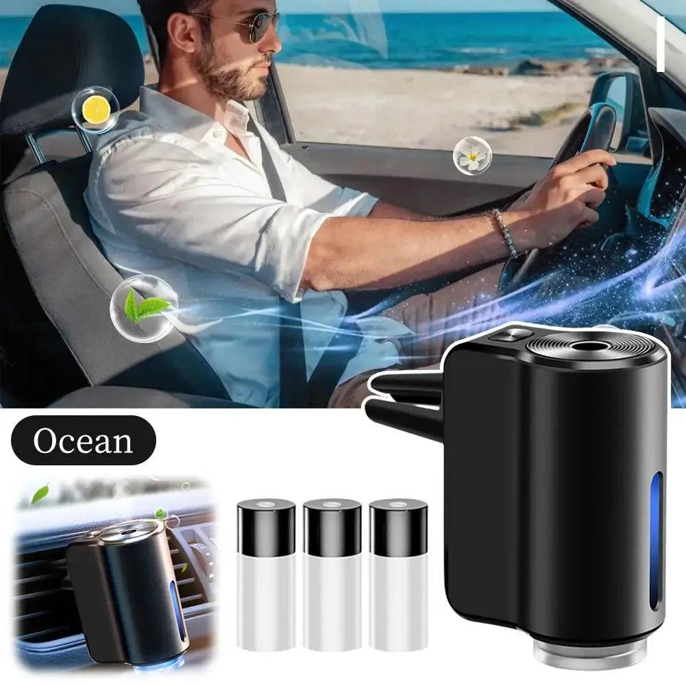 Car Electric Air Diffuser Aromatic Outlet Air Freshener Humidifier Spray Automotive Intelligent Long-lasting Perfume Diffuser - Auto Part Pro Switzerland