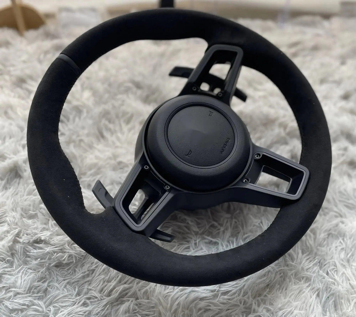 New steering wheel for Porsche Macan Cayenne Panamera Taycan 718 Cayman 991 992 911 911.2 Carrera GT2 GT2RS GT3 GT3RS GT3 RS GT4 - Auto Part Pro Switzerland