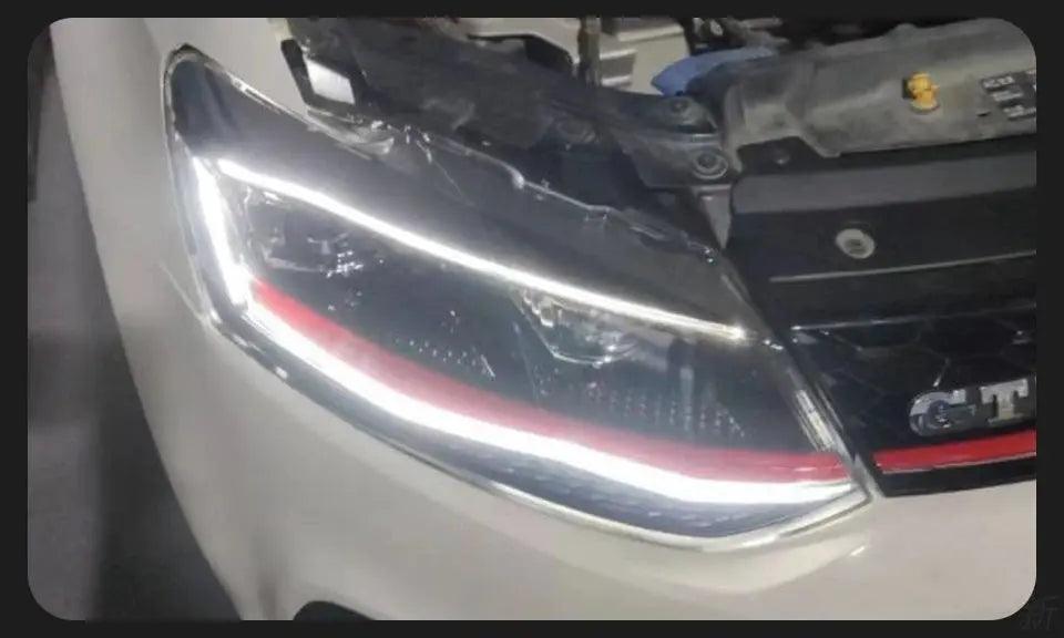AKD Car Styling for VW Polo Headlights 2011-2018 Vento LED Headlight New Polo Design DRL Hid Head Lamp Bi Xenon Beam Accessories - Auto Part Pro Switzerland