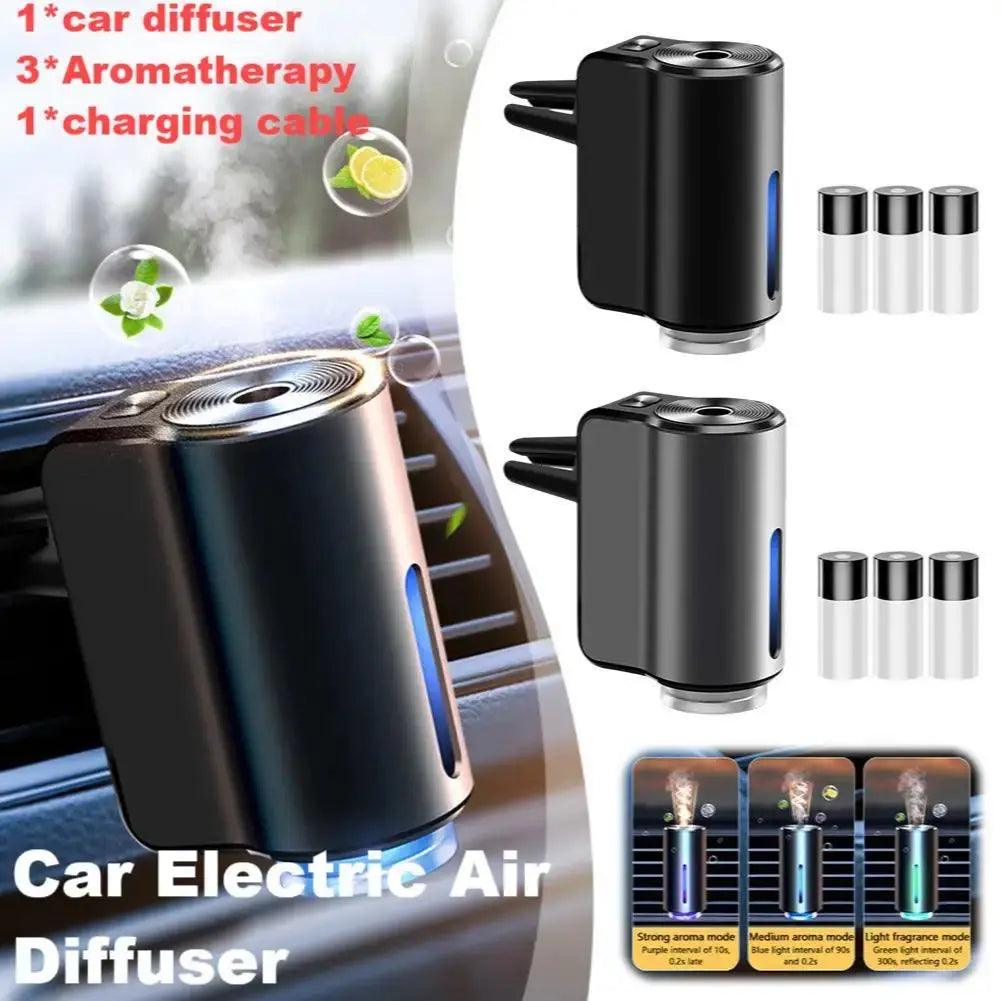 Car Electric Air Diffuser Aromatic Outlet Air Freshener Humidifier Spray Automotive Intelligent Long-lasting Perfume Diffuser - Auto Part Pro Switzerland