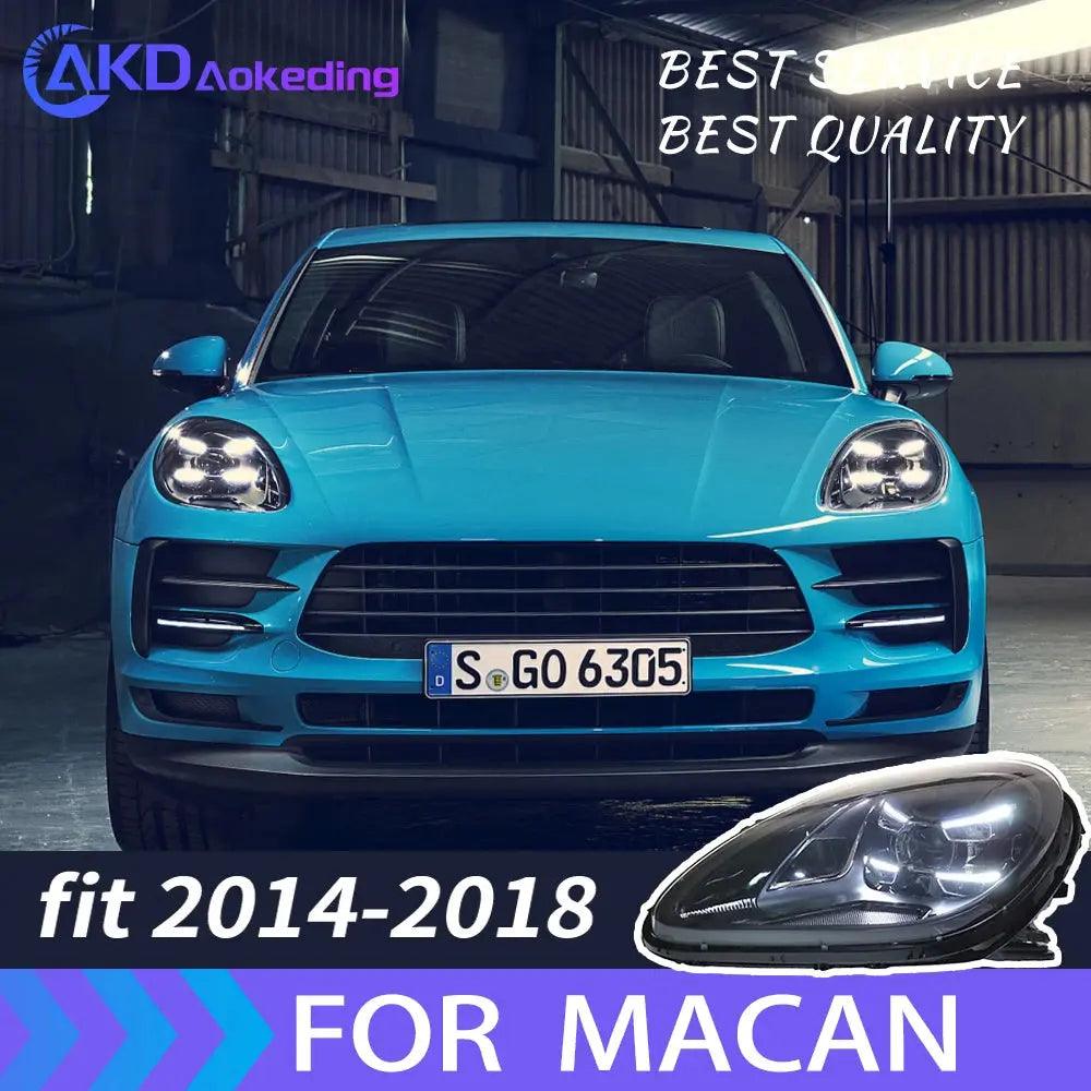 Car Styling Headlights for Macan LED Headlight 2014-2018 Head Lamp DRL H7 Signal Projector Lens Automotive Accessories - Auto Part Pro Switzerland