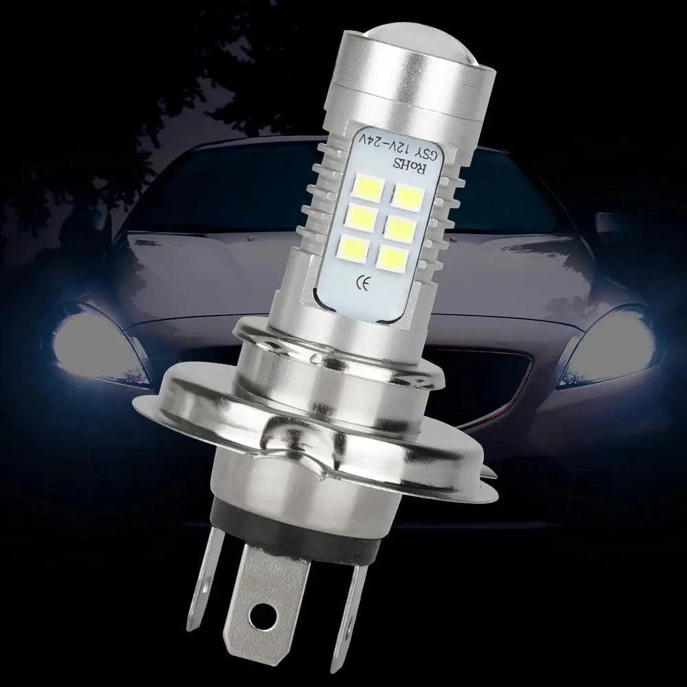 H4 9003 HB2 LED Headlight Bulb 6000K 220W 12V Car Head Lamp Bulb IP67 Waterproof Headlight Conversion Kit White Aluminum 15000LM - Auto Part Pro Switzerland