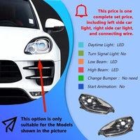 Headlight one set