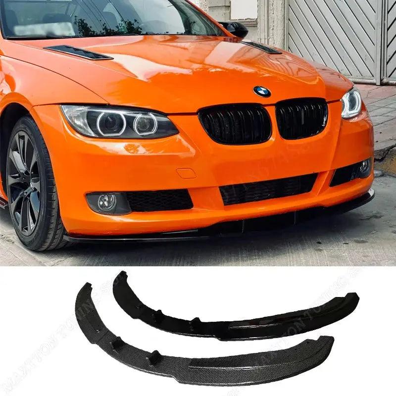 Car Front Bumper Lip Splitter Spoiler Tuning For BMW E92 E93 2005-2013 Luxury Version Pre-Lci Diffuser Body Kit ABS Accessories - Auto Part Pro Switzerland