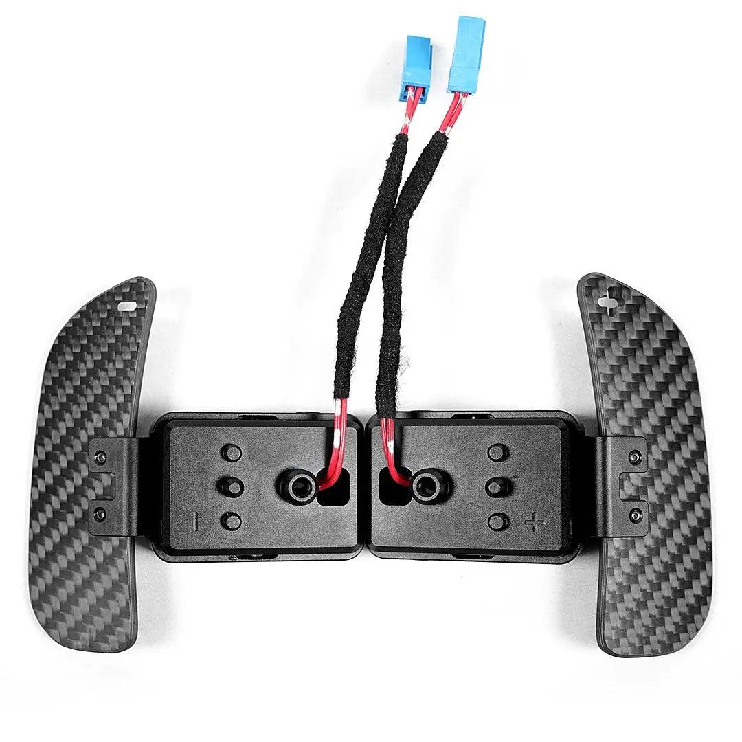For BMW 1-4 series f20 f21 f30 f22 f80 g20 g30 g80 Magnetic Carbon Fiber Steering Wheel Paddle Shifter Extensions - Auto Part Pro Switzerland