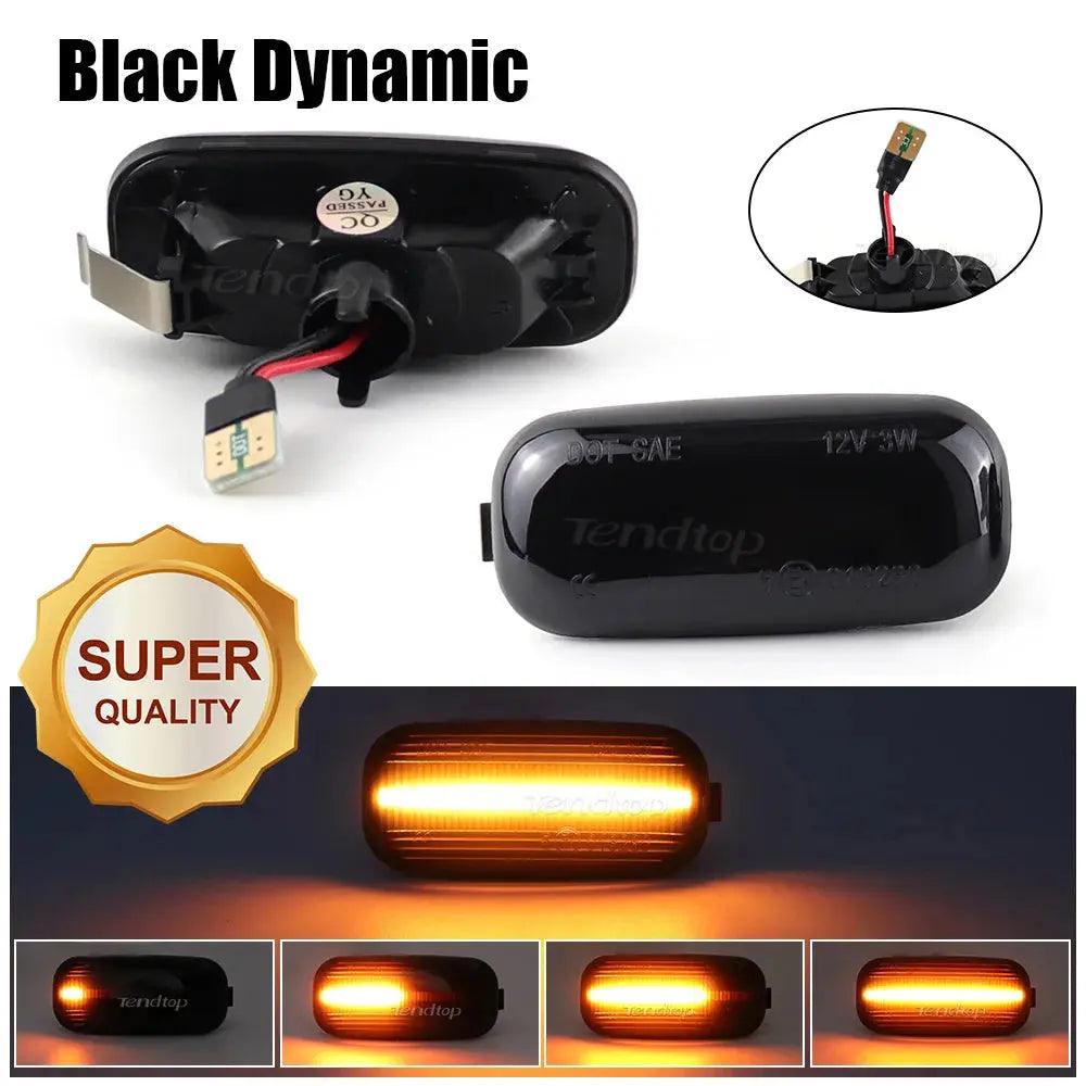 LED Turn Signal Repeater Sequential Light Flashing Side Marker Lamp For 2000-2011 Audi A3 S3 8P A4 S4 RS4 B6 B7 B8 A6 S6 RS6 C5 - Auto Part Pro Switzerland
