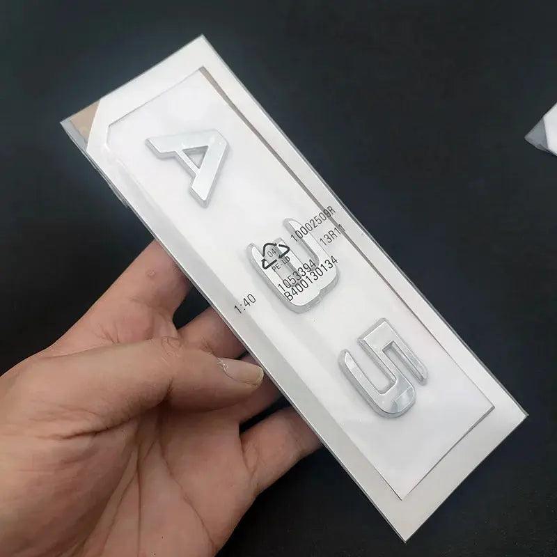 3d Adhesive Chrome Letters For Car Mercedes A35 AMG W177 Rear Trunk Logo Stickers Fender Badge Turbo 4matic Emblem Accessories - Auto Part Pro Switzerland