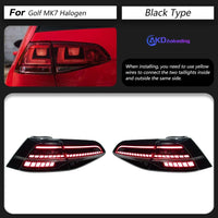 Golf 7 halogen smoke
