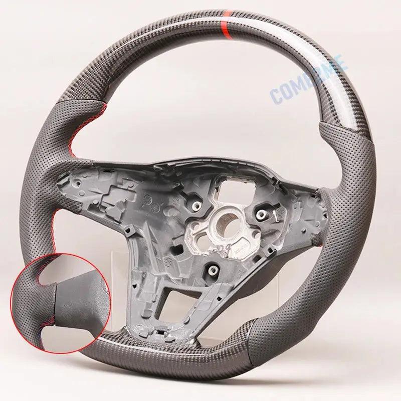 For Volkswagen VW Golf 8 GTI R Line MK8 Carbon Fiber Steering Wheel Customized Without heating function - Auto Part Pro Switzerland