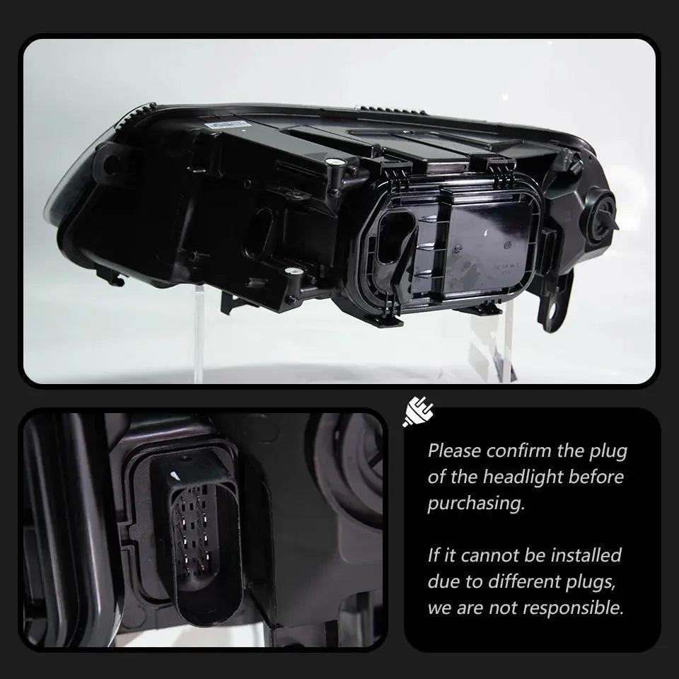 Car Styling for Audi A6 Headlights 2005-2011 A6 C5 C6 LED Headlight Dynamic Signal Animation DRL Bi Xenon Auto Accessories - Auto Part Pro Switzerland