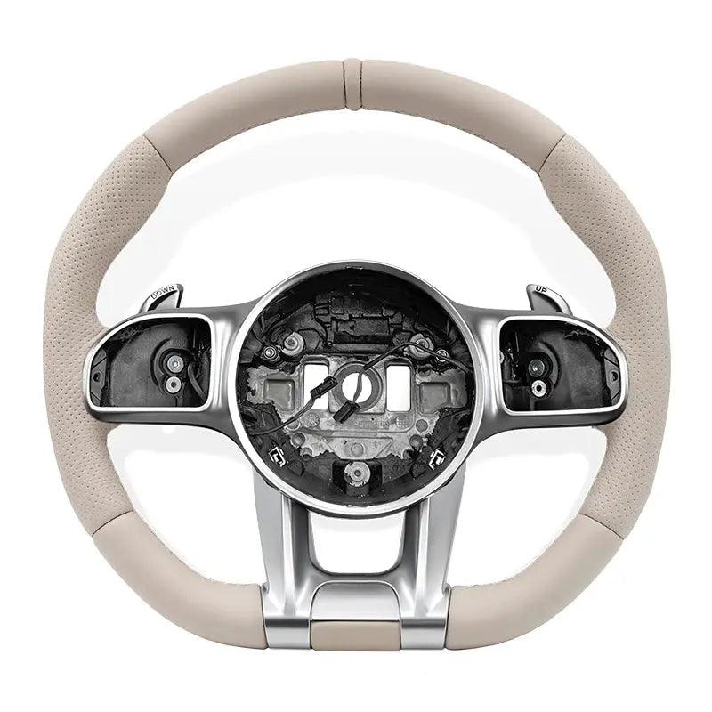 Beige Car Steering wheel for Mercedes Benz W205 W204 W213 G55 G500 W212 W222 W221 W463 C63 S63 CLS63 E63 GLC GLE GLS 220d c220d - Auto Part Pro Switzerland