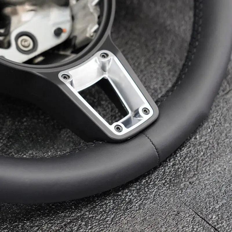 Car Steering Wheel for Porsche Macan Panamera Taycan Cayenne Cayman 718 911 918 Carbon Fiber Steering Wheel Car Accessories - Auto Part Pro Switzerland
