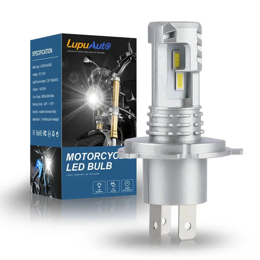 1/2X 16000LM LED H4 9003 LED Canbus Headlight Bulb CSP Fanless With High & Low Beam for Car Motorcycle Auto Lupuauto - Auto Part Pro Switzerland