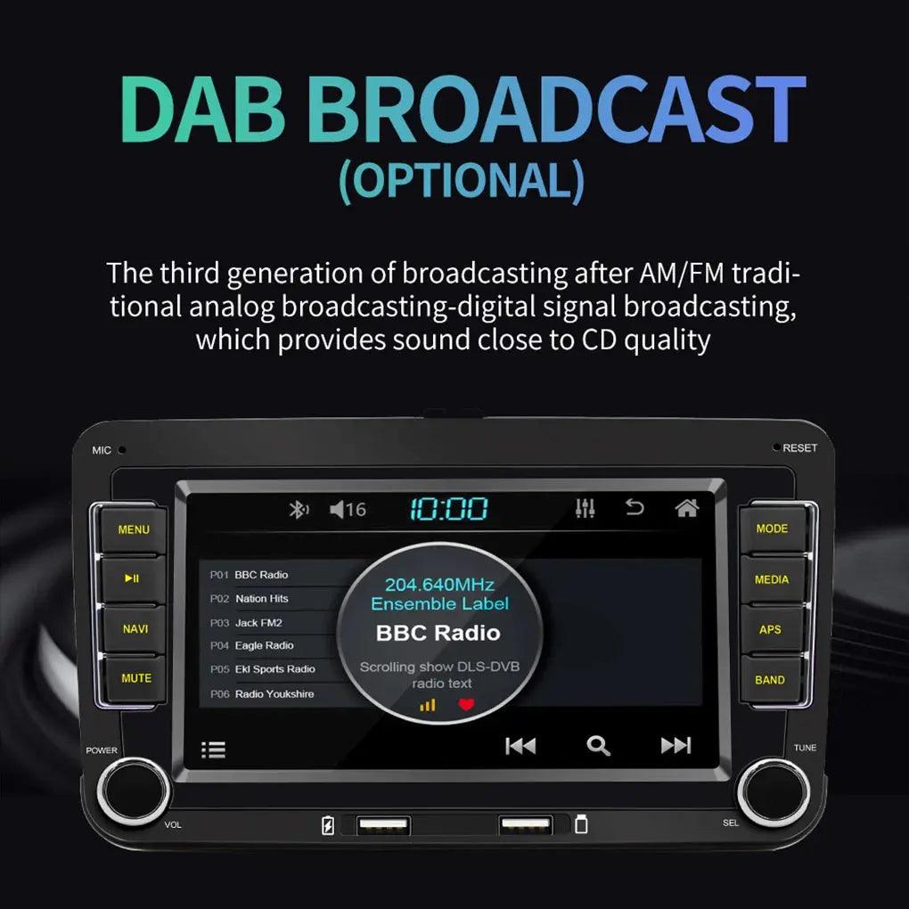 For VW Golf MK5 MK6 Jetta Passat CC 7" For Apple Carplay Car Stereo Radio Android 14 GPS Player Automotive multimedia - Auto Part Pro Switzerland