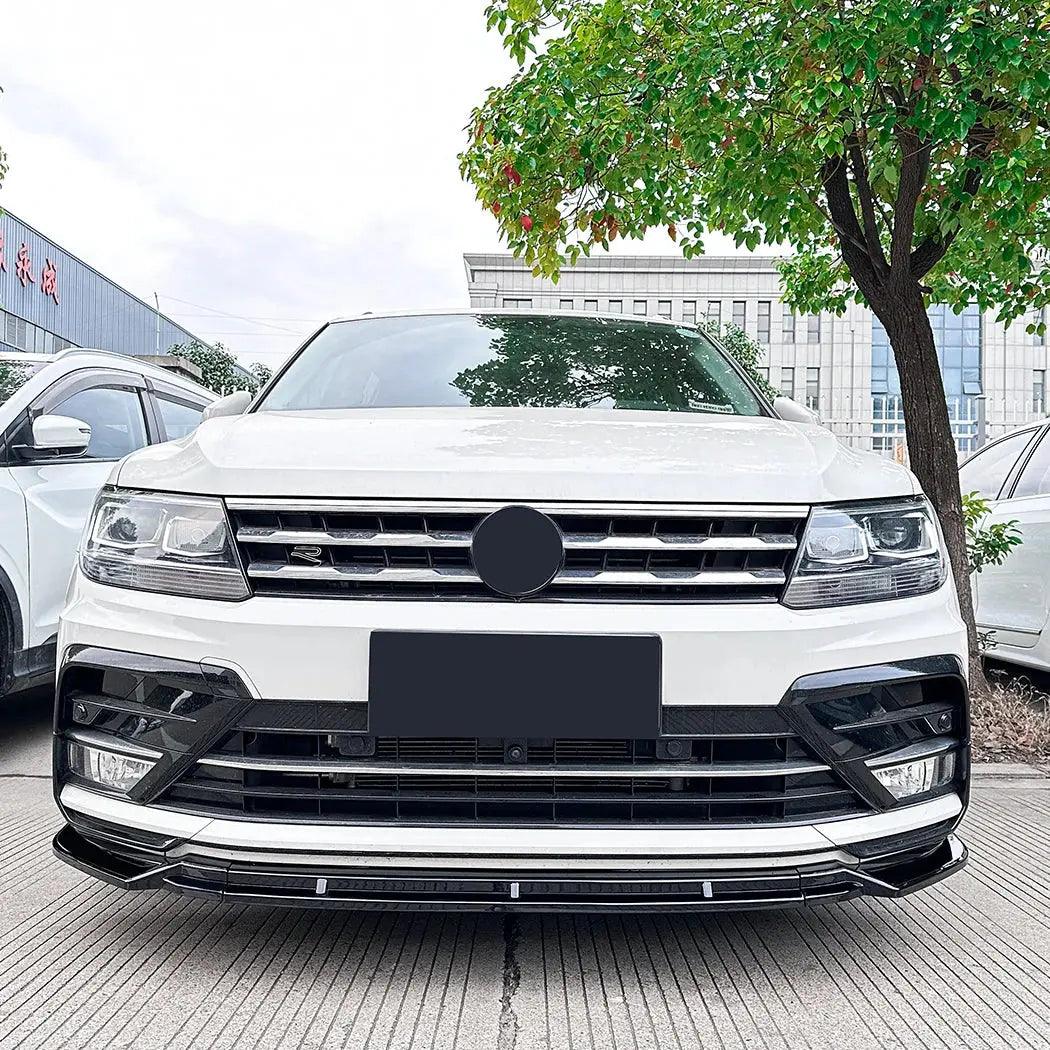 Front Lip Spoiler Front Bumper Shovel Modification Exterior Car Body Kit For Volkswagen Tiguan MK2 Rline 2017-2020 Pre - Auto Part Pro Switzerland